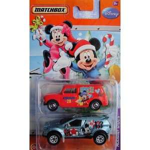  2011 Matchbox Disney Austin Mini Van Holiday Rides Target 