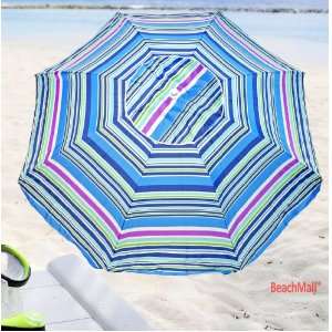 Ft Beach Umbrella with Oxford Fabric w Tilt / Vent UPF 100  