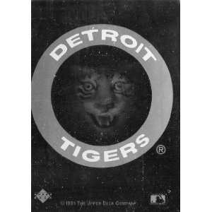  1991 Upper Deck Hologram Detroit Tigers Sports 