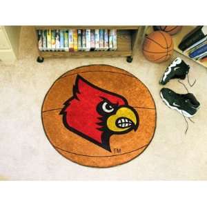   Louisville Cardinals Chromo Jet Printed Basketball Rug