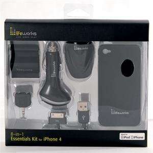  Lifeworks, Essentials Kit iPhone 4 Black (Catalog Category 