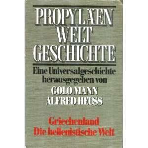   ) Olof Gigon, C. Bradford Welles, Golo Mann, Alfred Heuss Books