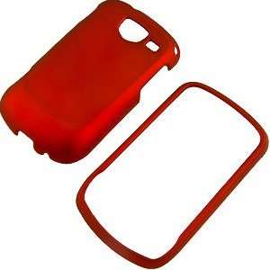  Red Rubberized Protector Case for Samsung Brightside SCH 