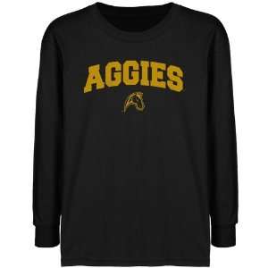 UC Davis Aggies Youth Black Logo Arch T shirt