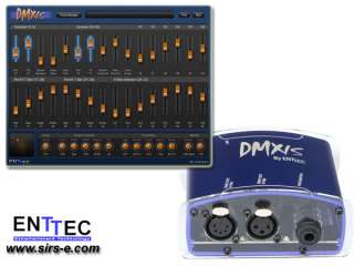ENTTEC 70570 DMXIS USB DMX 512 Ch MAC OS & PC Interface & Software 