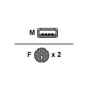    External USB To 2 PS/2 Ports Adapter   Firmware Rev. A Electronics