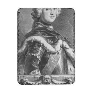  Friedrich II, King of Prussia, engraved by   iPad Cover 