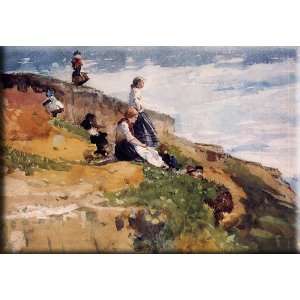   the Cliff 16x11 Streched Canvas Art by Homer, Winslow