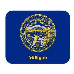  US State Flag   Milligan, Nebraska (NE) Mouse Pad 
