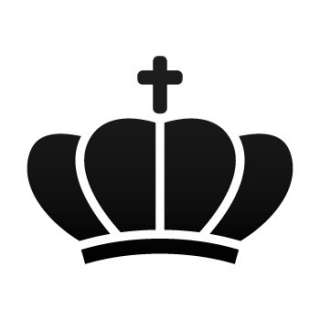   Sticker Royal Crown Chess Queen King Kingdom Serbia ZZ23W  