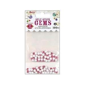    Darice Self Stick Gems 5mm Light Pink 100pc (3 Pack)