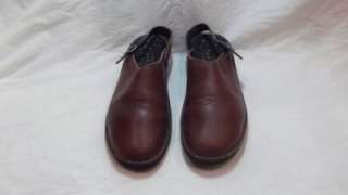 Womens Shoes Josef Seibel Clogs Mary Janes Mules Brown Leather 9 40 