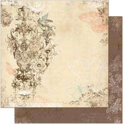 New BO BUNNY GABRIELLE Scrapbook Paper By the Sheet  