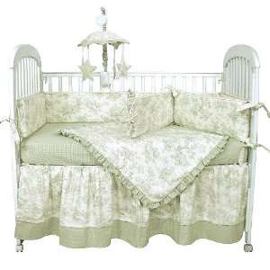  Etoile Green Crib Bedding Baby