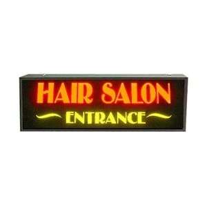 Hair Salon Simulated Neon Sign 16 x 52