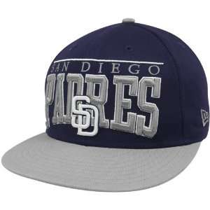 New Era San Diego Padres Navy Blue 9FIFTY Le Arch Snapback Adjustable 