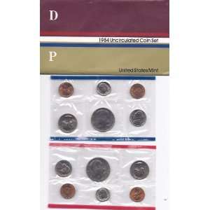  1984 Uncirculated US Mint Coin Set 