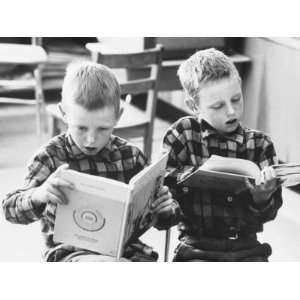  Set of Twins in First Grade Class of 39, Van and Victor 