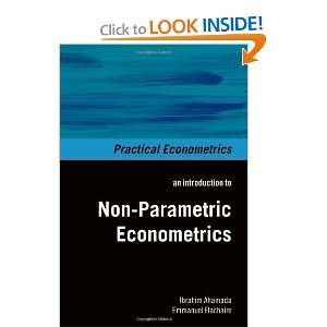   (Practical Econometrics) [Hardcover] Ibrahim Ahamada Books