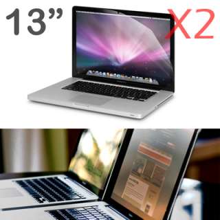 Anti glare Clear Cryatal LCD Screen Protector Film for Macbook Pro Air 