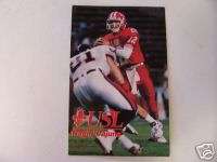 1995 University SW Louisiana Football Pocket Schedule  