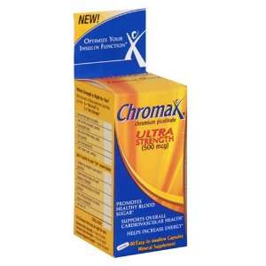 CHROMAX TABS 500 MCG ULTRA STR Size 60 Health & Personal 