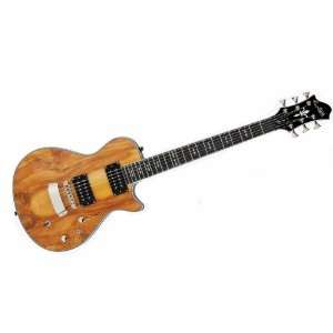  Hagstrom Ultra Swede Natural Spalted Maple Guitar Musical 