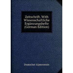   ErgÃ¤nzungshefte (German Edition) Deutscher Alpenverein Books