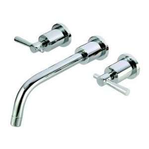   Ulm Double Handle Wall Mount Bathroom Faucet from the Ulm Series Valve