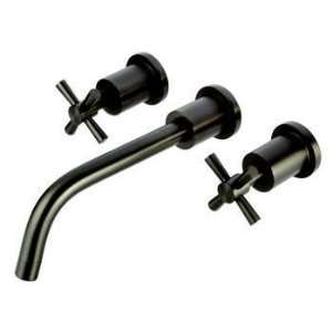   Ulm Double Cross Handle Wall Mount Bathroom Faucet from the Ulm Se