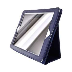  AXIOM iPad 2 Stand PU Leather Case with Smart Cover  NAVY 