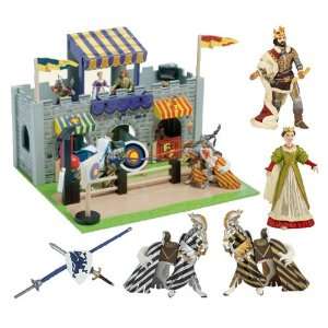   Edix Medieval Games Playset With Medieval Tournament Set Toys & Games