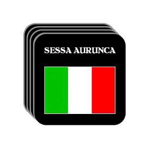  Italy   SESSA AURUNCA Set of 4 Mini Mousepad Coasters 