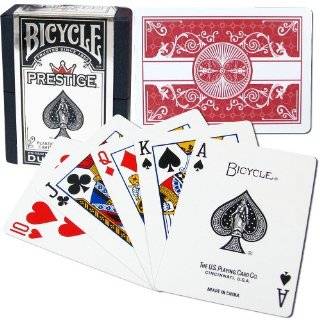 Bicycle Prestige Plastic Playing Cards (Red) (Mar. 22, 2011)
