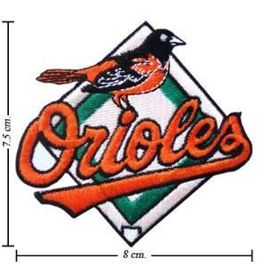  Baltimore Orioles Logo Iron On Patches 