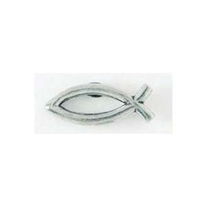  Pewter Pin with Open Christian Fish by Bob Siemon Designs 