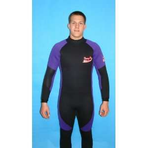  Wetsuit, Surf Suit Full Length Rear Zipper, Mens Size 5x 