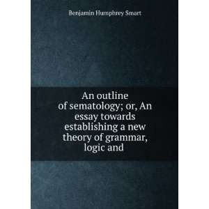  An outline of sematology; or, An essay towards 