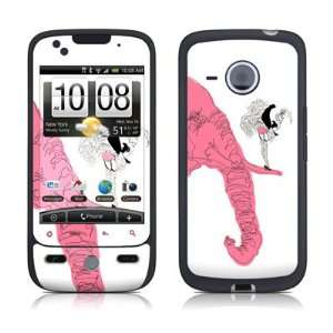 Pink Elephant Protective Skin Decal Sticker for HTC Droid Eris 