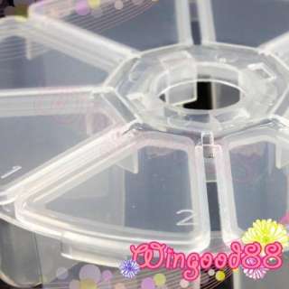 one package 1 pcs nail art empty storage b123 inkfrogproseries