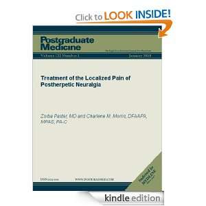 Treatment of the Localized Pain of Postherpetic Neuralgia 