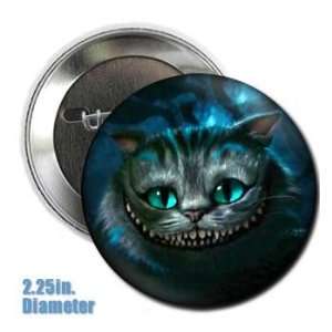   Wonderland Cheshire Cat Button 2.25 inches in Diameter Toys & Games