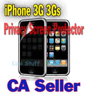 Privacy Screen Protector Apple iPhone 3G 3Gs  