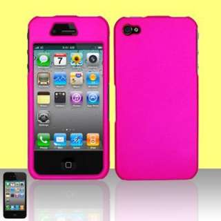 Brand New PINK HARD SNAP ON CASE COVER FOR APPLE iPHONE 4 VERIZON
