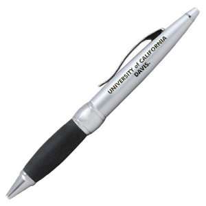  NCAA UC Davis Aggies Brushed Silver Twist Ballpoint Pen 