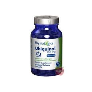  Physiologics   Ubiquinol 100 mg   60 Rapid Release Sgels 