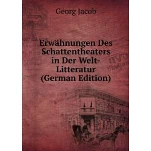  hnungen Des Schattentheaters in Der Welt Litteratur (German Edition