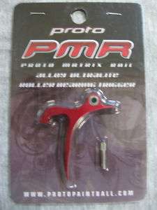 Proto PMR Ultralite Trigger for Proto Rail 08; Red  