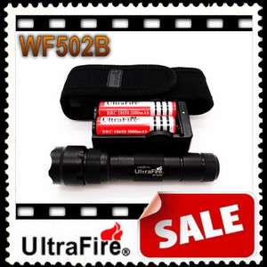 UltraFire CREE XM L T6 LED Flashlight Torch 1000Lm SET (WF502B)  