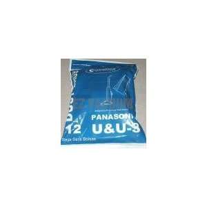    Package of 12 Replacement Panasonic U/U3/U6 Bags